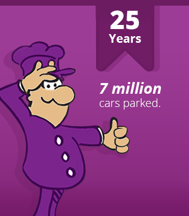 25 years - 7 million cars parked
